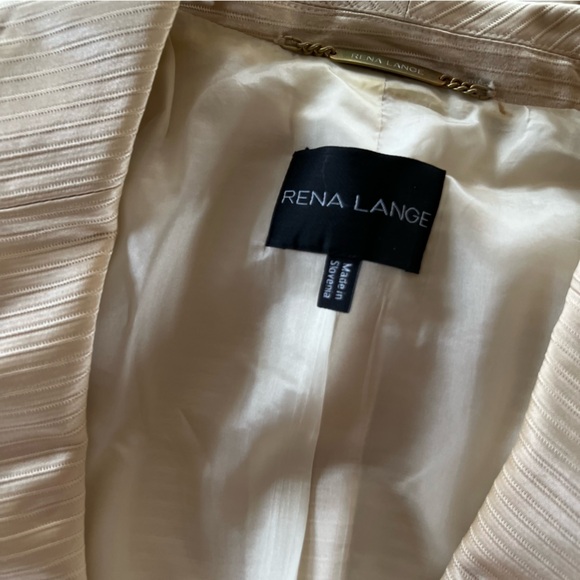 Rena Lange Cream blazer and dress set - Picture 9 of 10